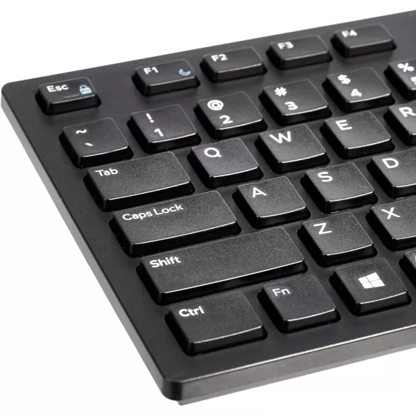 Amazon Basics LowProfile Wired USB Keyboard with US Layout QWERTY Matte BlackAmazon Basics LowProfile Wired USB Keyboard with US Layout QWERTY Matte Black