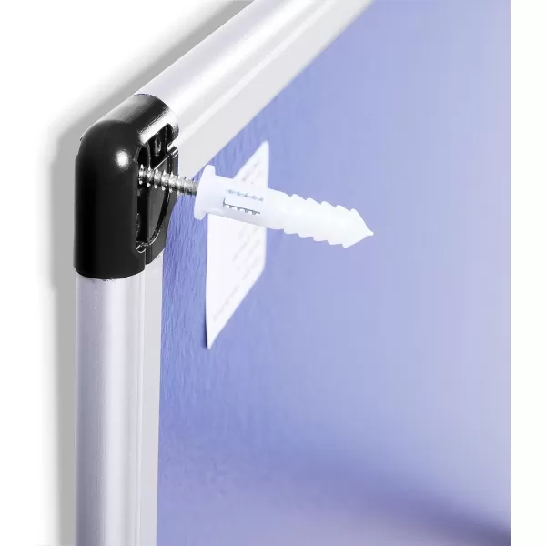 Amazon Basics Magnetic Dry Erase White Board 36 x 24Inch Aluminum Frame SilverWhite24 x 36 Magnetic Aluminum Frame