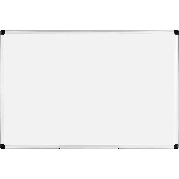Amazon Basics Magnetic Dry Erase White Board 36 x 24Inch Aluminum Frame SilverWhite24 x 36 Magnetic Aluminum Frame