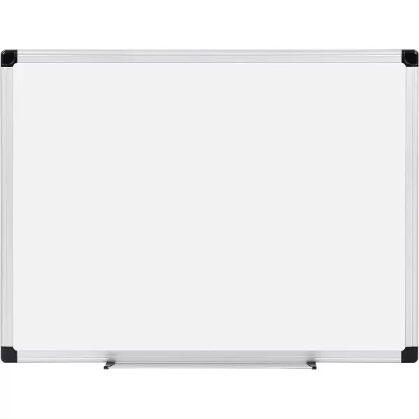 Amazon Basics Magnetic Dry Erase White Board 36 x 24Inch Aluminum Frame SilverWhite36 x 48 Magnetic Aluminum Frame