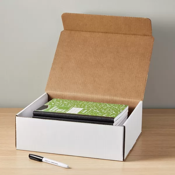 Amazon Basics Mailer Shipping Box  9x65x175 inch White 50 Pack1218 x 934 x 4