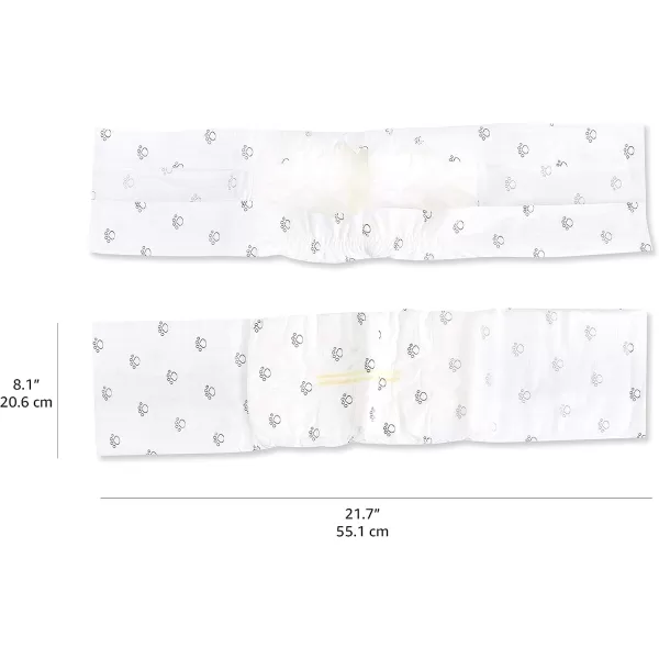 Amazon Basics Male Dog Wrap Disposable Diapers XSmall Pack of 30 WhiteSmall Pack of 50