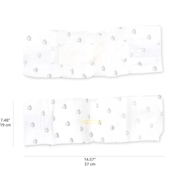 Amazon Basics Male Dog Wrap Disposable Diapers XSmall Pack of 30 WhiteXSmall Pack of 30