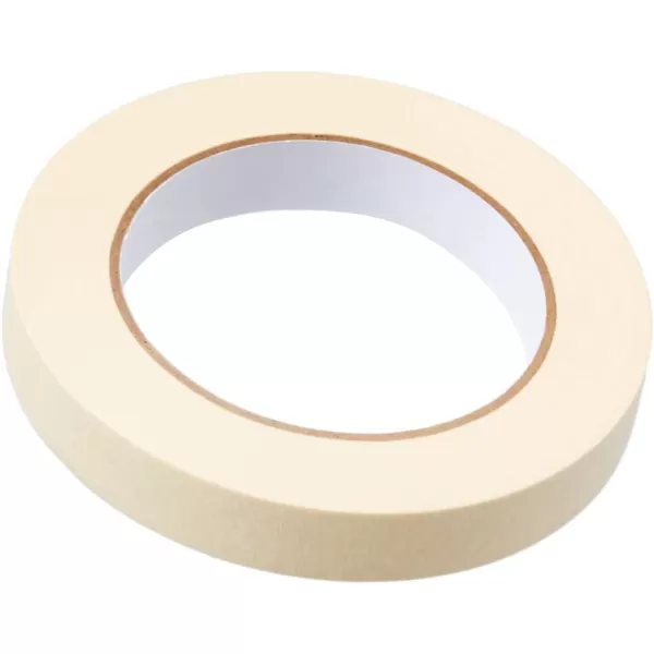 Amazon Basics Masking Tape Pack of 3 Rolls Beige 07 Inch x 180 Feet07 Inch by 180 Feet 3