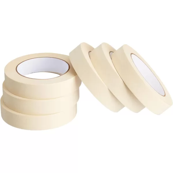 Amazon Basics Masking Tape Pack of 3 Rolls Beige 07 Inch x 180 Feet094 Inch by 180 Feet 6
