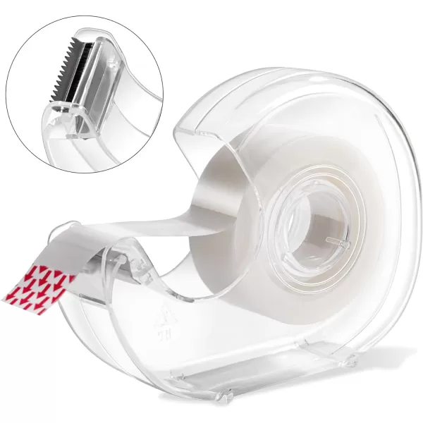 Amazon Basics Matte Finish Tape with Dispenser and Refills 34 x 18 yds 6 PackAmazon Basics Matte Finish Tape with Dispenser and Refills 34 x 18 yds 6 Pack