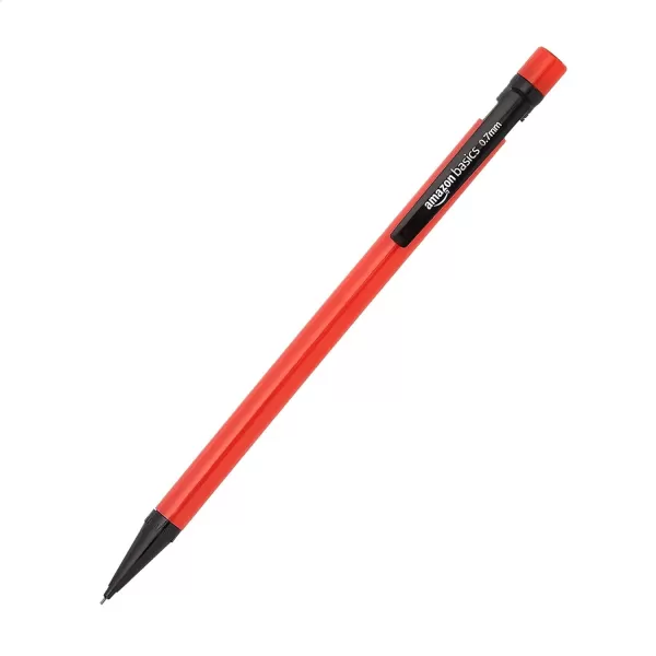 Amazon Basics Mechanical Pencils Medium Point 07 mm  48Pack Multicolor24 Count Pack of 1