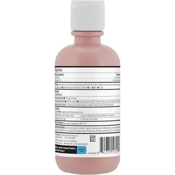 Amazon Basics Medicated Calamine AntiItch Lotion Analgesic Skin Protectant 6 Fluid Ounce 1Pack Previously Solimo New FormulaAmazon Basics Medicated Calamine AntiItch Lotion Analgesic Skin Protectant 6 Fluid Ounce 1Pack Previously Solimo New Formula