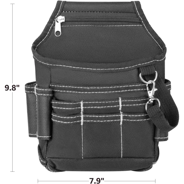 Amazon Basics Medium Tool Pouch with 11 Pockets and 8 Loops11 Pockets
