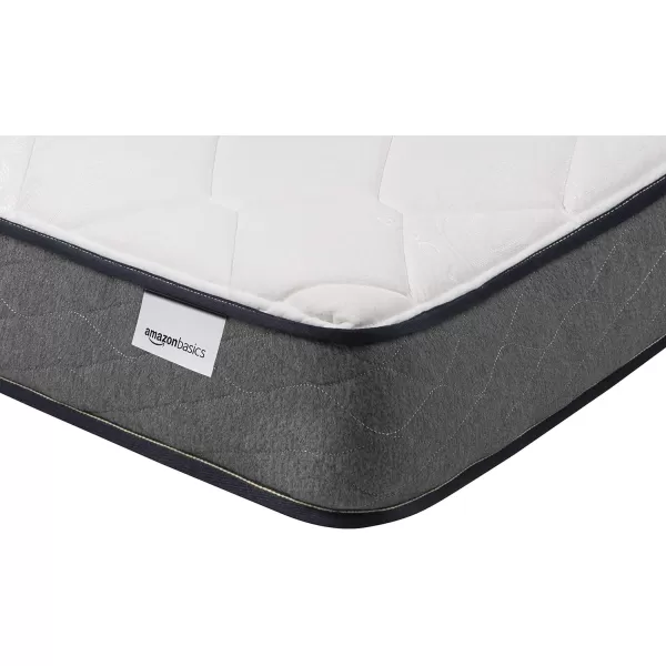 Amazon Basics Memory Foam Eurotop Mattress Medium Firm CertiPURUS Certified 9 Inches TwinTwin XL 7Inch