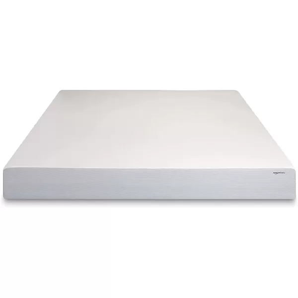 Amazon Basics Memory Foam Mattress Medium Firm Twin WhiteGrey 10 InchesKing 10inch PlushFeel