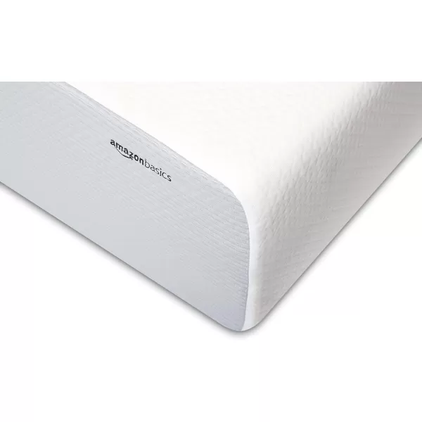 Amazon Basics Memory Foam Mattress Medium Firm Twin WhiteGrey 10 InchesKing 12inch MediumFirm Feel