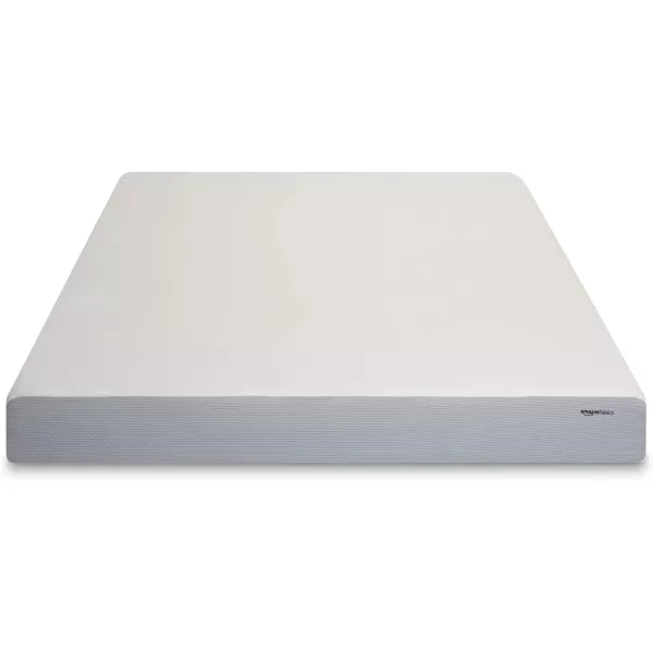 Amazon Basics Memory Foam Mattress Medium Firm Twin WhiteGrey 10 InchesQueen 8inch MediumFirm Feel