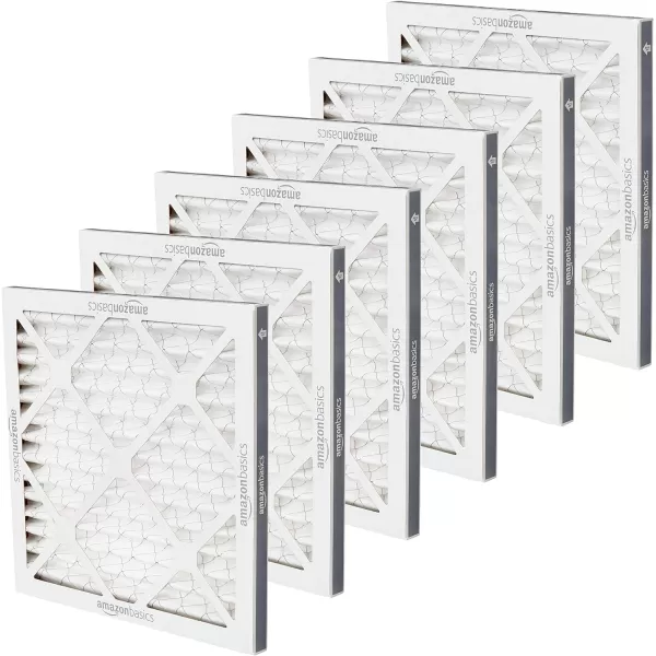 Amazon Basics Merv 11 AC Furnace Air Filter  20 x 20 x 1 6Pack12x12x1 Merv 11