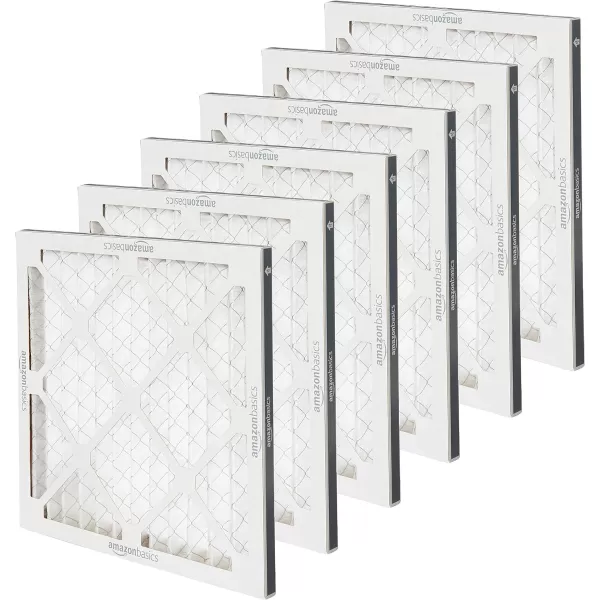 Amazon Basics Merv 11 AC Furnace Air Filter  20 x 20 x 1 6Pack14x14x1 Merv 8