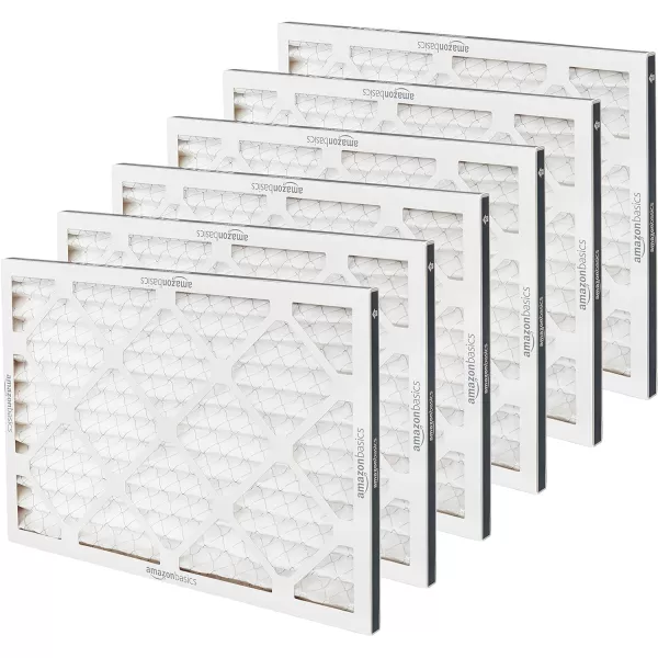 Amazon Basics Merv 11 AC Furnace Air Filter  20 x 20 x 1 6Pack14x20x1 Merv 8