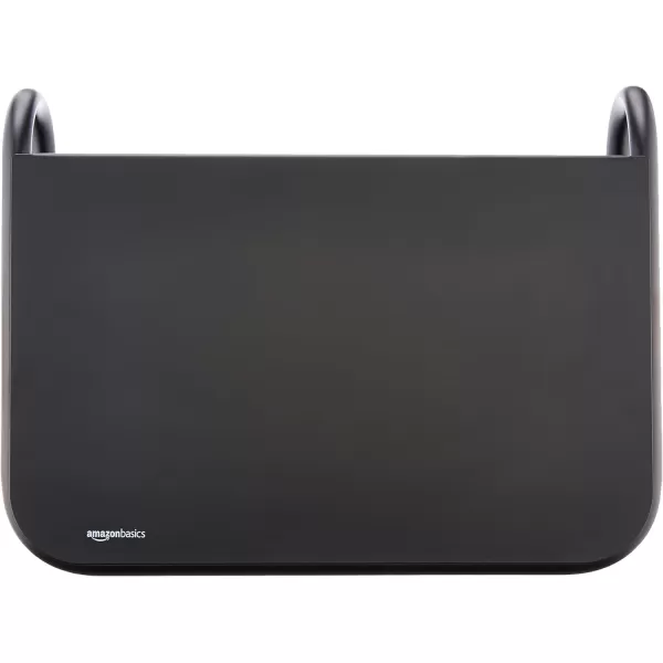 Amazon Basics Metal Laptop Computer Monitor Riser Stand  BlackBlack 1Pack