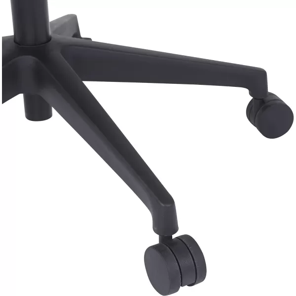 Amazon Basics Midback Mesh Office Drafting Chair Stool with Adjustable Footrest BlackFlip up arms