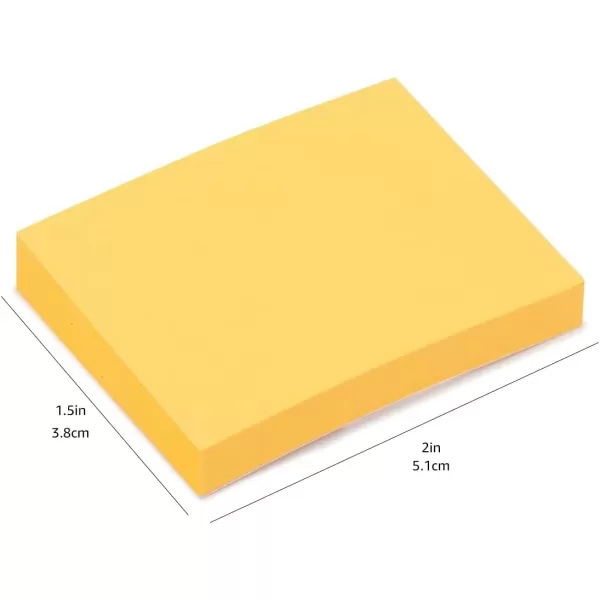 Amazon Basics Mini Rectangular Sticky Notes 15 x 2Inch Assorted Colors 24PackAmazon Basics Mini Rectangular Sticky Notes 15 x 2Inch Assorted Colors 24Pack