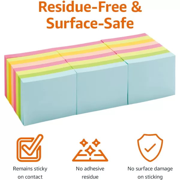 Amazon Basics Mini Rectangular Sticky Notes 15 x 2Inch Assorted Colors 24PackAmazon Basics Mini Rectangular Sticky Notes 15 x 2Inch Assorted Colors 24Pack