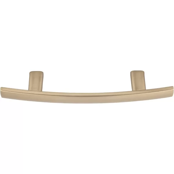 Amazon Basics Modern Curved Cabinet Handle 525inch Length 3inch Hole Center Oil Rubbed Bronze 10Pack525 in Length 3 in Hole Center 10 Pack Golden Champagne
