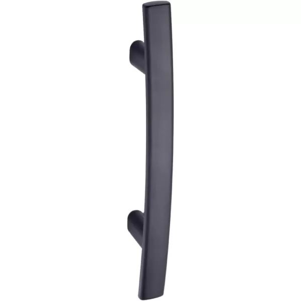 Amazon Basics Modern Curved Cabinet Handle 525inch Length 3inch Hole Center Satin Nickel 10Pack525 in Length 3 in Hole Center 10 Pack Flat Black