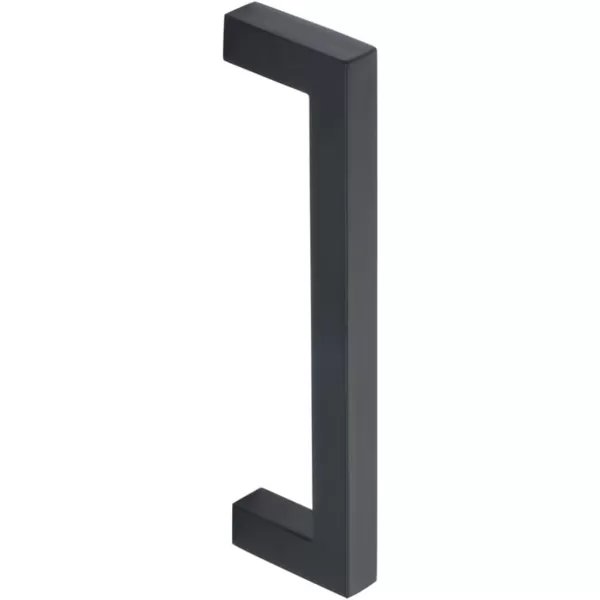 Amazon Basics Modern Square Cabinet Pull Handle 539inch Length 5inch Hole Center Golden Champagne 10pack334 in Length 3 in Hole Center Flat Black