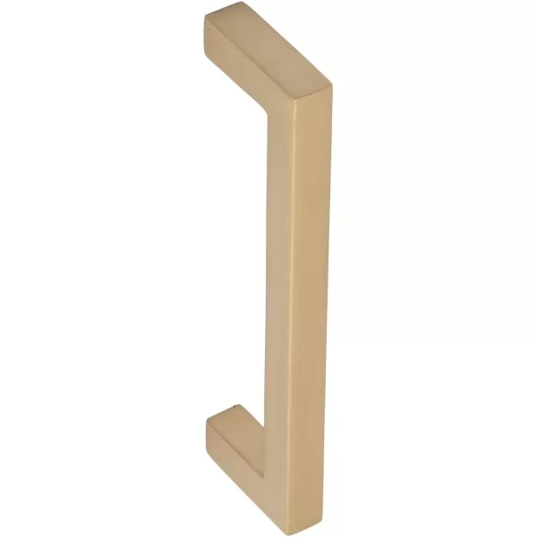 Amazon Basics Modern Square Cabinet Pull Handle 539inch Length 5inch Hole Center Golden Champagne 10pack413 in Length 375 in Hole Center Golden Champagne