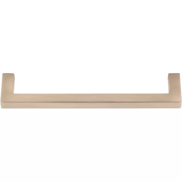Amazon Basics Modern Square Cabinet Pull Handle 539inch Length 5inch Hole Center Golden Champagne 10pack539 in Length 5 in Hole Center 80 Pack Golden Champagne80 Pack