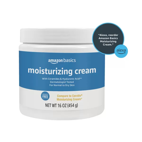 Amazon Basics Moisturizing Cream 16 Ounces 1Pack16 Ounce Pack of 1