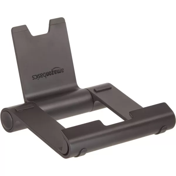Amazon Basics MultiAngle Portable Stand for iPad Tablet Ereader and Phone  SilverBlack