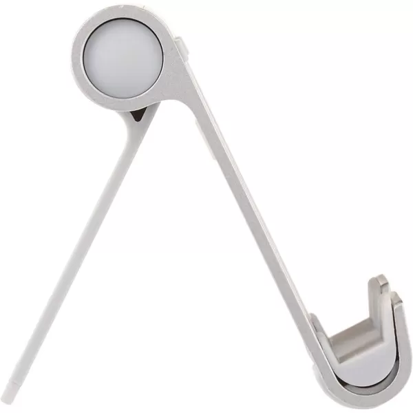 Amazon Basics MultiAngle Portable Stand for iPad Tablet Ereader and Phone  SilverSilver
