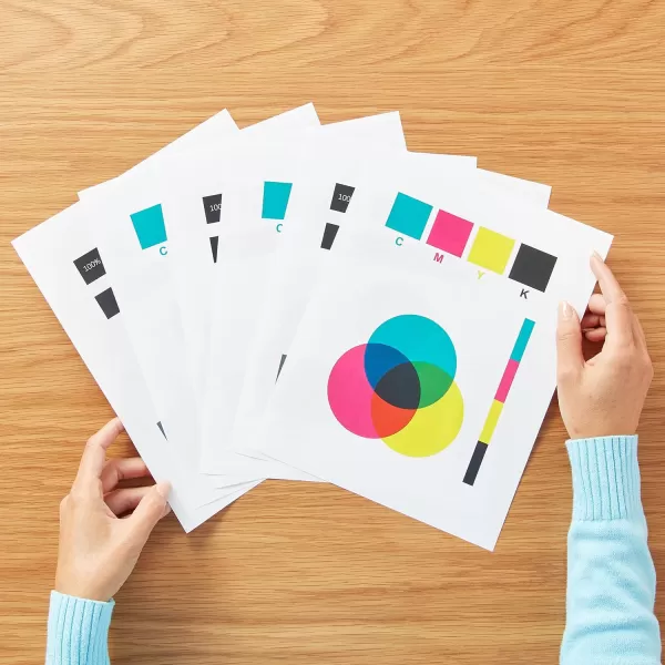 Amazon Basics Multipurpose Copy Printer Paper 20 Pound White 96 Brightness 85 x 11 Inch 1 Ream  500 Sheets Total1 Ream  500 Sheets