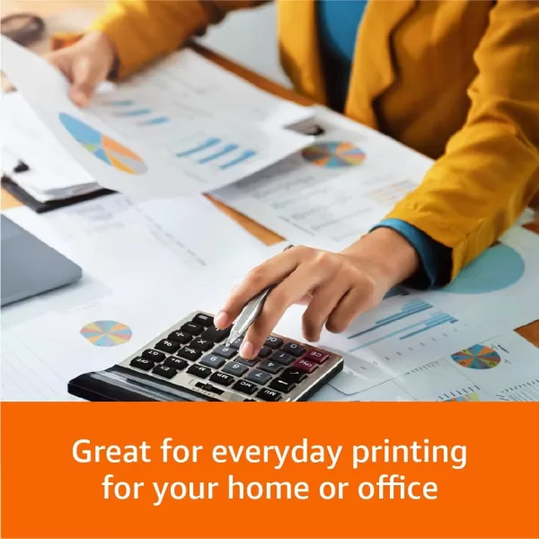 Amazon Basics Multipurpose Copy Printer Paper 85 x 11 20 lb 1 Ream 500 Sheets 92 Bright WhitePallet  200000 Sheets
