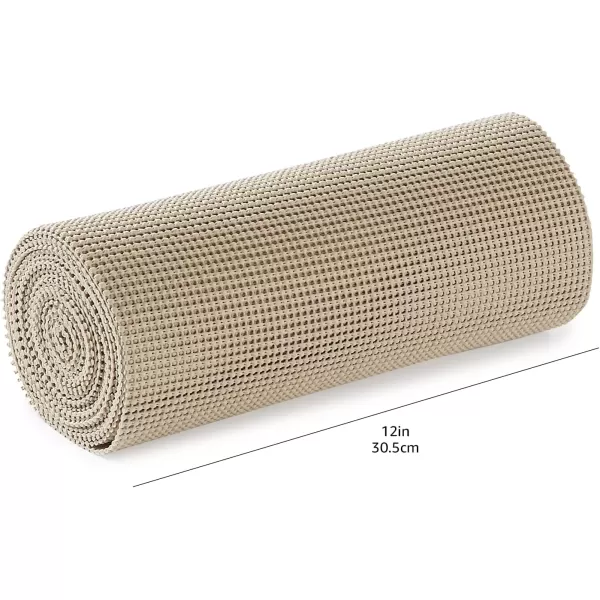 Amazon Basics NonAdhesive Shelf and Drawer Liner  Beige 12 x 2012 x 20 Beige