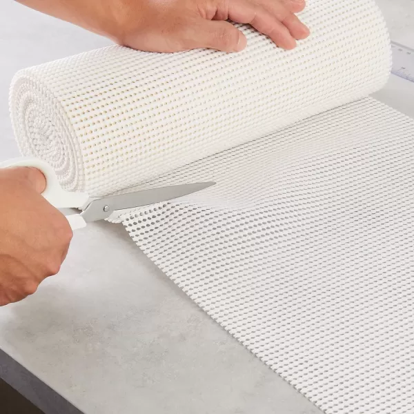 Amazon Basics NonAdhesive Shelf and Drawer Liner  Beige 12 x 2012 x 20 White