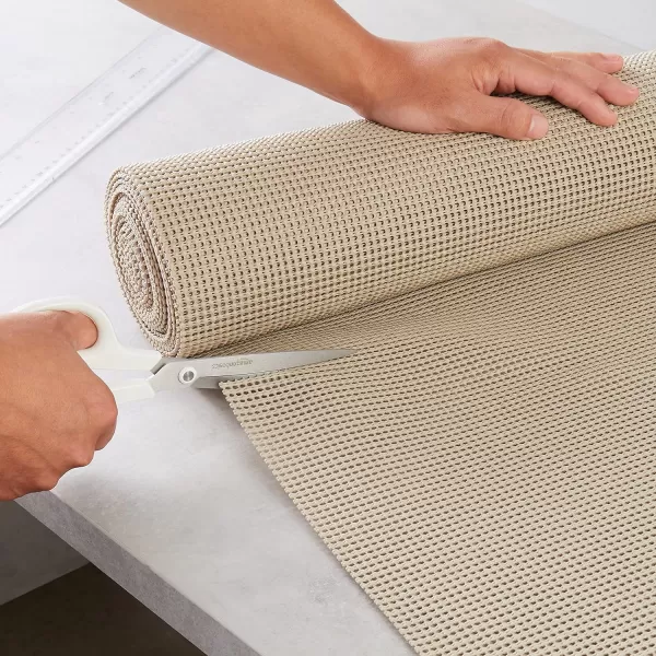 Amazon Basics NonAdhesive Shelf and Drawer Liner  Beige 12 x 2020 x 20 Beige
