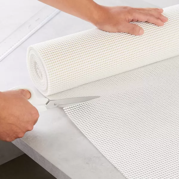 Amazon Basics NonAdhesive Shelf and Drawer Liner  Beige 12 x 2020 x 20 White