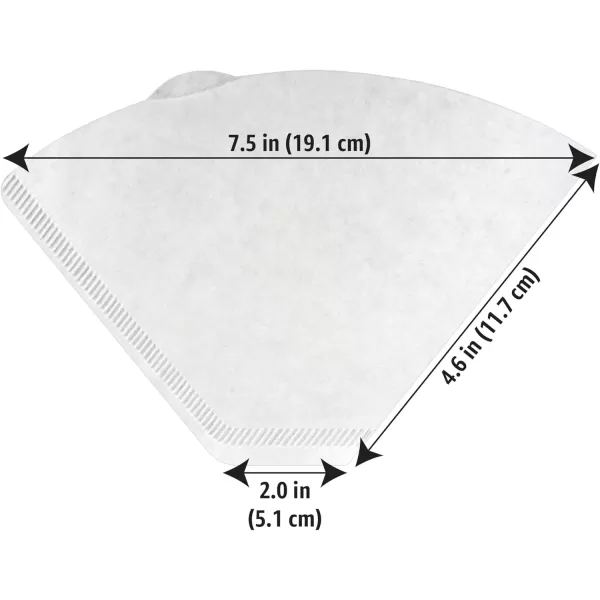 Amazon Basics Number 4 Cone Coffee Filters for 812 Cup Coffee Makers White 100 CountAmazon Basics Number 4 Cone Coffee Filters for 812 Cup Coffee Makers White 100 Count