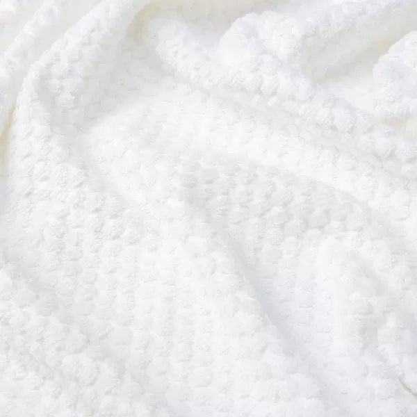 Amazon Basics Odor Resistant Textured Wash Cloth 12 x 12 Inches  12Pack WhiteWashcloth Pack of 12 White
