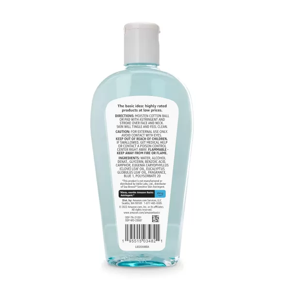 Amazon Basics Original Clean Astringent Skin Cleanser Fresh Scent 10 Fl Oz Previously Solimo10 Fl Oz Pack of 1