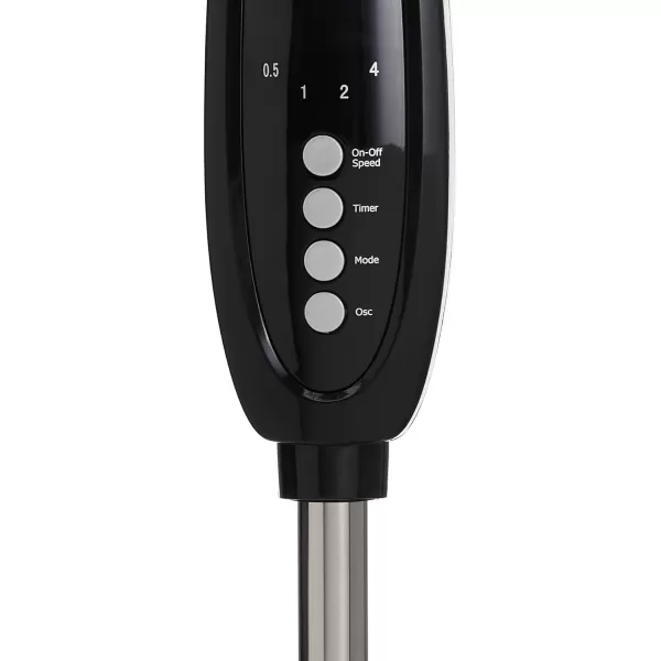 Amazon Basics Oscillating Dual Blade Standing Pedestal Fan with Remote 16Inch BlackAmazon Basics Oscillating Dual Blade Standing Pedestal Fan with Remote 16Inch Black
