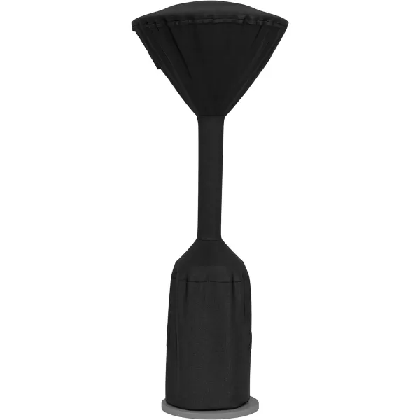 Amazon Basics Outdoor Round Stand Up Patio Heater Cover BlackBlack Round