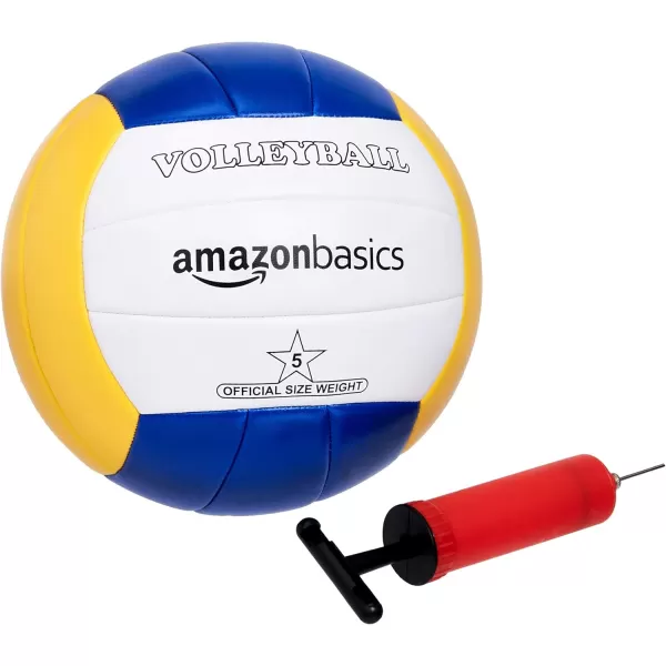 Amazon Basics Outdoor Volleyball and Badminton Combo Set with NetAmazon Basics Outdoor Volleyball and Badminton Combo Set with Net
