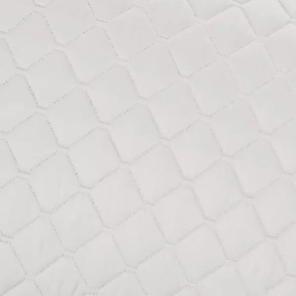 Amazon Basics Oversized Quilt Bed Set Embossed Coverlet and Sham  Twin Beige DiamondCream FullQueen Diamond