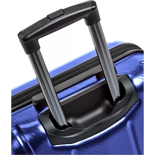 Amazon Basics Oxford Expandable Spinner Luggage Suitcase with TSA Lock  301 Inch BlackBlue 268Inch