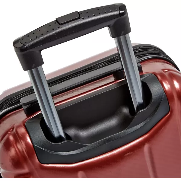 Amazon Basics Oxford Expandable Spinner Luggage Suitcase with TSA Lock  301 Inch BlackRed 218Inch