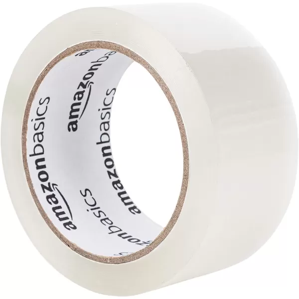 Amazon Basics Packaging Tape for Shipping Moving and Storing 188 x 546 yds 12pack Translucence188W x 546 Yards 12Pack