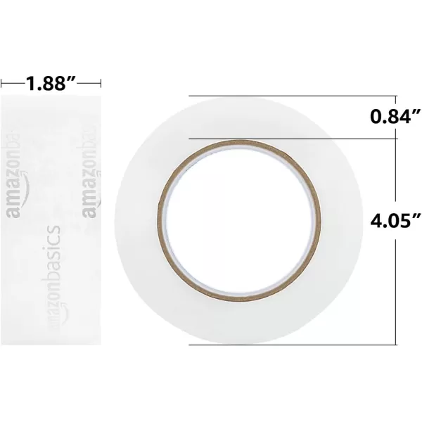 Amazon Basics Packing Tape Designed for Moving Storage and Packing Shipping and Mailing 188Inch Wide x 109 Yards Crystal Clear 6Pack109 Yards 6Pack