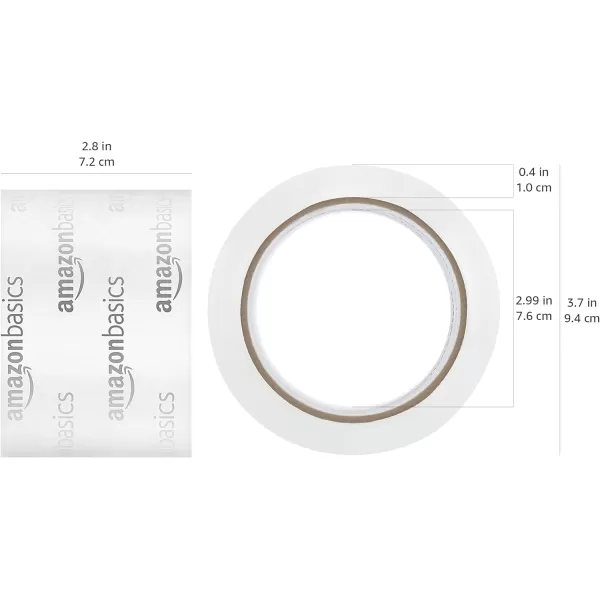 Amazon Basics Packing Tape Designed for Moving Storage and Packing Shipping and Mailing 188Inch Wide x 109 Yards Crystal Clear 6Pack283W x 546 Yards 6Pack